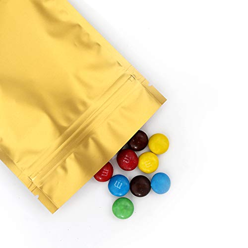Evitar humedad en semillas con bolsas de embalaje plano QuickQlick herméticas de aluminio 4x6 8