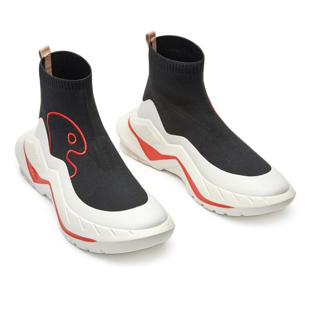 UIN Men's Chunky Fashion Sneakers Walking Casual Comfortable Art Painted Travel Designer Dad Shoes Chueca2