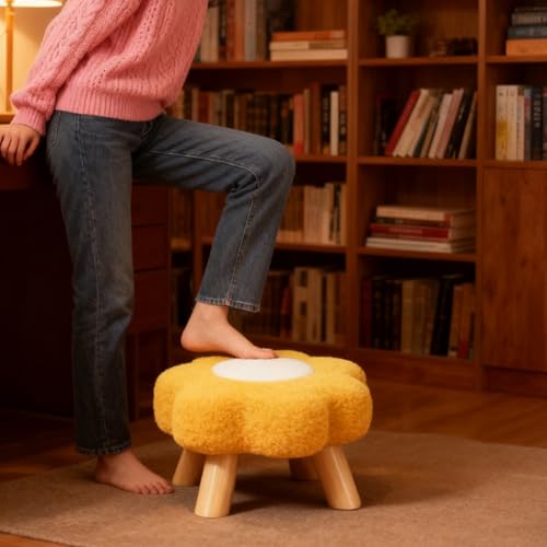 Tabouret à fleurs et marchepied stable pour petit appartement - 7