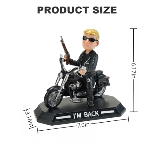 Gzjqw TRUMPINATOR Bobblehead Upgrade: I’M Back! Trump Bobblehead thumb #6