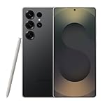 SAMSUNG Galaxy S25 Ultra Cell Phone, 256GB AI Smartphone, Unlocked Android, AI Camera, Fast Processor, Long Battery Life, 2025, Titanium Black (Renewed)