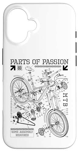 �}�E���e���o�C�NMTB�p�[�c�I�u�p�b�V�����o�C�N�T�C�N�����O�} �X�}�z�P�[�X iPhone 16 �p