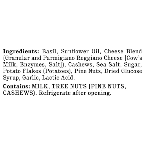 Image of Rao's Homemade Basil Pesto Sauce, 6.7 oz, Flavorful Pasta Sauce, Premium Quality, With Cheese, Nuts, Garlic & Olive Oil (Pack of 2)