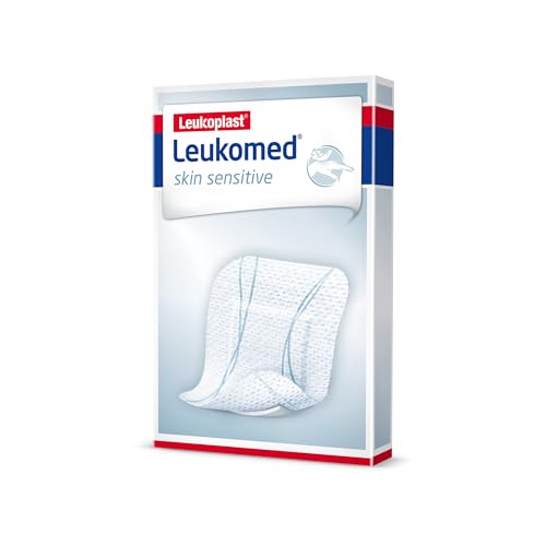 Leukoplast Leukomed - T Skin Sensitive Medicazione Trasparente 5x7,2cm, 5 Pezzi