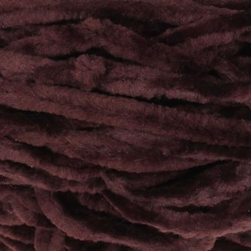 JubileeYarn Chenille Yarn - Worsted Weight - 100g/cake - Molasses - 4 Cakes, 030 Molasses - Image 2
