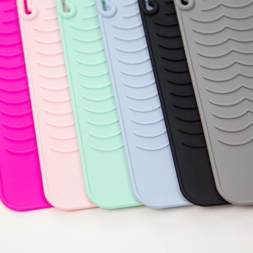 Image of ANGENIL Heat Resistant Silicone Mat for Curling Irons, Makeup Pouch Bag, Travel Pouches for Women