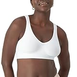 Bali Women's Sure Size Wire Free Bra, White, Medium, DF3484