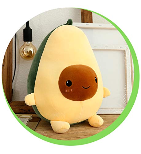 Vickypop Cute Avocado Plush Toy Fruit Stuffed Pillow Pretty Gift For Girls Or Boys Friends (A Style, 13.7 Inches) #TOP2