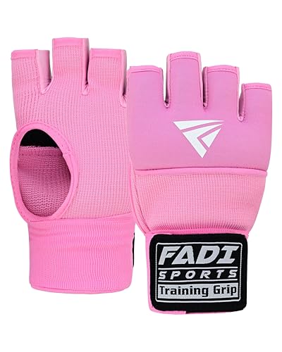 Image of Gel Boxing Hand Wraps Inner Gloves for Men & Women, Quick Slip-On Padded Knuckle Protection with Wrist Support for MMA, Muay Thai & Kickboxing, Heavy Bag & Martial Arts