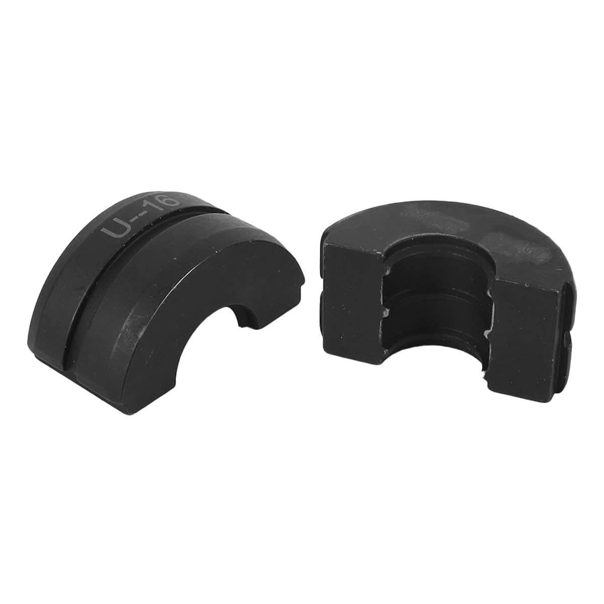 Ubric 4 sztuki U16-U32 szczęk zaciskowych, wkładka do szczęk zaciskowych U do 16 mm, 20 mm, 25 mm, 32 mm, szczypce zaciskowe, do ręcznego zaciskania rur miedzianych, rur ze stali nierdzewnej, włókna