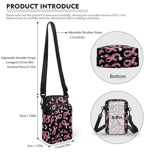 Image of Lightweight Small Crossbody Bags Cell Phone Purses Travel Pouch Shoulder Bag for Women