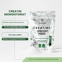 Creatin Pulver 2 kg – 100% Kreatin Monohydrat, mikronisiert – Ohne Zusätze – Gut löslich & geschmacklos – Mit Dosierlöffel – Vorrat für 333 Portionen (Packung mit 2) – Ansicht 2