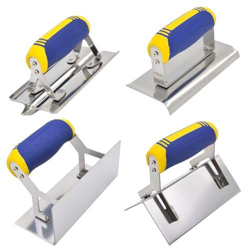 Stainless Steel 4 Pcs Drywall Corner Knife Set, Corner Trowel ...