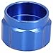 Round Wheel Handle for Manifold Gauges and Faucets, Aluminum Alloy AC Repair Tool Knob with Square Stem, Blue For HVAC Gauge Handle