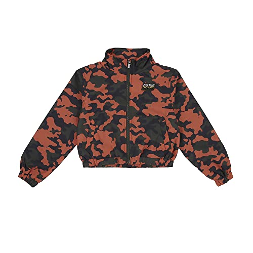 Image of Pepe Jeans Girl's Damaris Cropped Camo Jacket