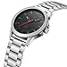 LN LENQIN Reloj Hombre Relojes Acero Inoxidable Analógico Cuarzo para Hombre Resistente Al Agua hasta 30m Reloj Diseño Negocios De Moda Imagen de LN LENQIN Reloj Hombre Relojes Acero Inoxidable Analógico Cuarzo para Hombre Resistente Al Agua hasta 30m Reloj Diseño Negocios De Moda
