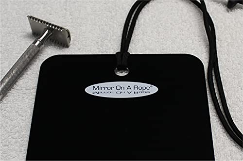 Mirror On A Rope Premium Shower Mirror. Our Largest Mirror. Shatterproof, Waterproof. Easily Eliminate Fog And Shadows. #TOP1