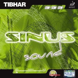 Tibhar Tischtennisbelag Sinus Sound rot max mm