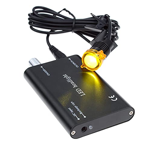 UINMYREO Portable LED Headlamp/Headlight with Optical Filter for Dental Loupes Surgical Magnifier Medical Spotlight