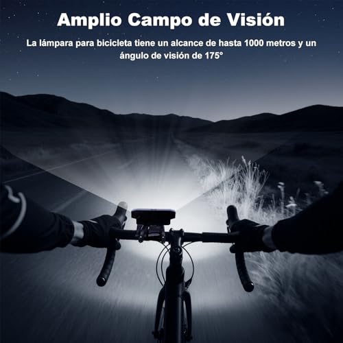 Luz para bicicleta recargable 26 Imagen adicional