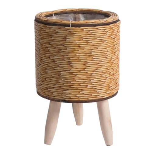 Consejos y comparativas para Comprar Pie maceta de esta semana. 37 eurNhrN Panar de Planta de ratán, Maceta de Planta con Patas, Soporte de Planta de Mimbre rústico de 5.51 '', Planta de pie de pie de Planta de Planta de ratán Tipo 2 Maceta con...