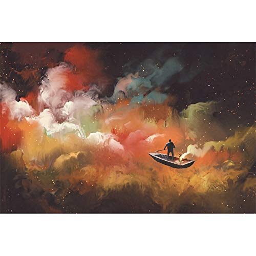 Puzzle Adultos 500-6000 Piezas Pintura El Barco En El Montaje De Dreamland Rompecabezas Juegos Juguetes Educativos Regalos De Madera Decoración del Hogar 0821 (Color : 6000 Pieces)