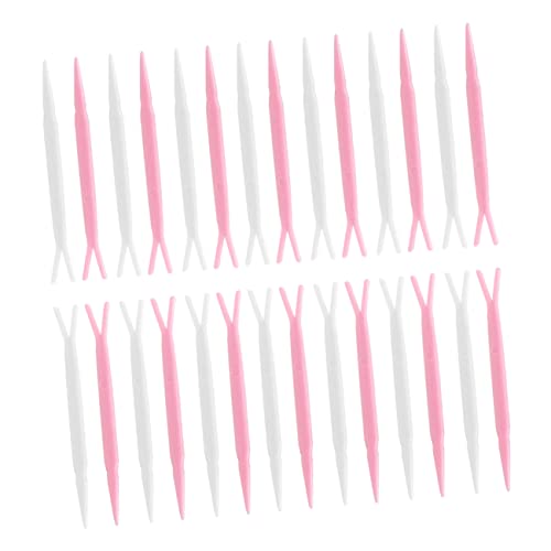 FRCOLOR Lightweight Eyelid Sticker Applicator Double Eyelid Fork Tool for Women Random Color