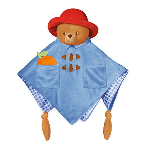 Image of YOTTOY Paddington Bear Collection | Soft Baby Blankie, Cozy Security Blanket, Cuddle Buddy – 13”L x 20”W