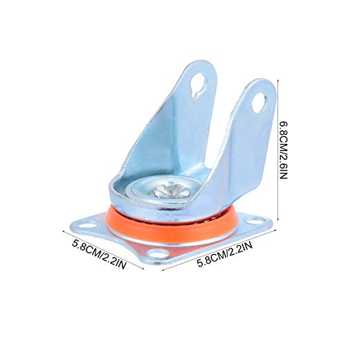 POPETPOP Suporte de Roda Universal 4Pcs Rotativo Giratório Suporte de Rodízio Suporte de Rodízios Em