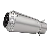 Moto Silenziatore Marmitta Tubo di scarico per la tua moto, ampiamente utilizzato e molto pratico.