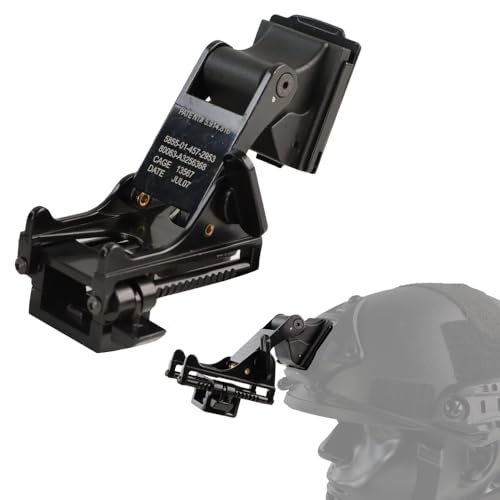 booiu Tactical Helmets Mounting Bracket for Rhino NVG PVS-14/PVS-7 Night Vision Fast ACH PASGT MICH Helmets M88