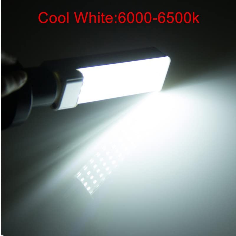 Wide Voltage Lights 20pcs lot AC85 110V 1000Lumens 52 LEDs 5050 SMD 12W E27 G24 LED Horizon Down — view 7