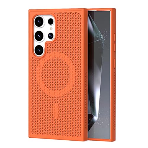 For Galaxy S25 Ultra �p �P�[�X ��p ���M MagSafe�Ή� ���^ �ϏՌ� �X�}�z��p ���M �M�����N�V�[S25 Ultra ��p �J�o�[ �}�O�Z�[�t�Ή� �ԍڃz���_�[�Ή� �S�ʕی� �Ռ��z�� �w��h�~ ���C�����X�[�d�Ή� �ʋC�� 