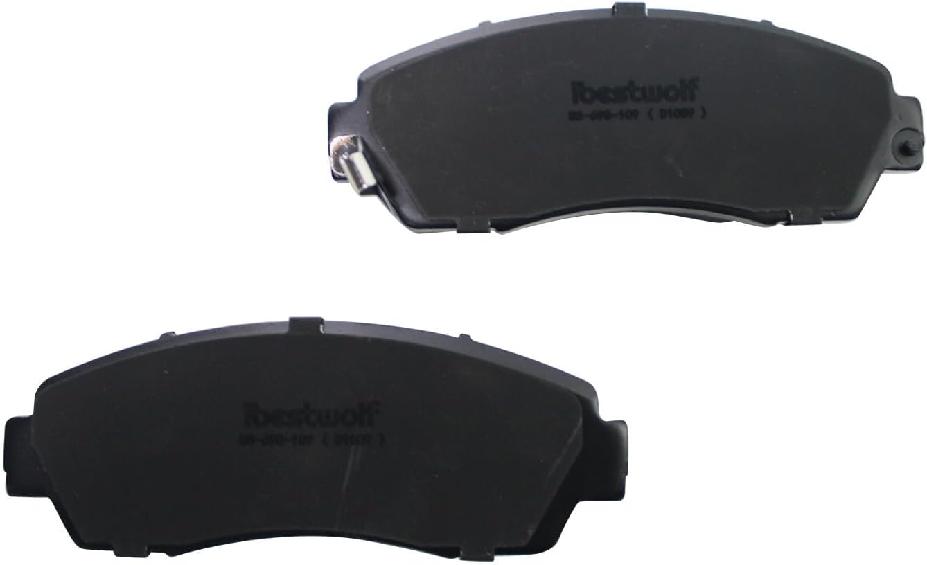 Front and Rear Brake Ceramic Pads for 2010-2012 Acura RDX for 2007-2011 Honda CR-V, Disc Brake Pad Replacement P-1089 P-1086