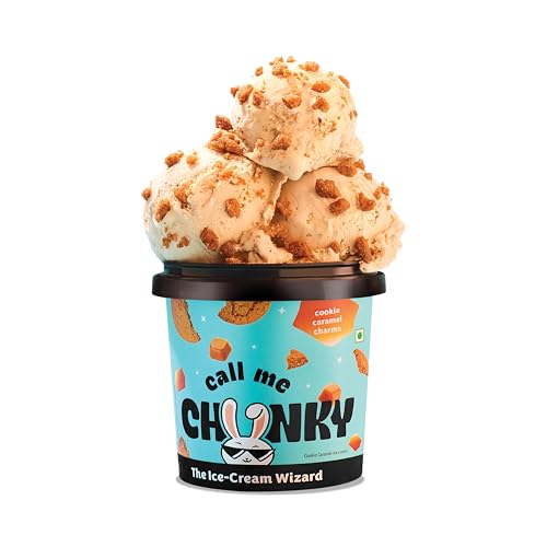 Image of Call Me Chunky Cookie Caramel Charms Ice Cream Tub, 330ML