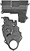 Dorman 635-176 Engine Timing Cover for Select Ford / Mazda Models, Black
