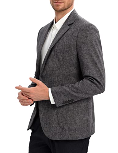 Men's Sport Coats & Blazers Linen Suit Jacket Casual Blazer for Men One Button4