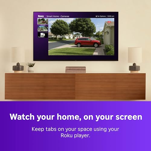 Image of Roku Streaming Stick HD TV Streaming Device with Voice Remote & Roku Outdoor Camera 1080p HD Security Camera Bundle
