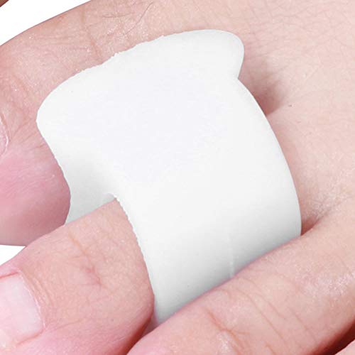 Teenafscheiders, zachte en ademende voetverzorging Pijnbestrijding Hallux valgusafscheiders, 5 paar voor voetuitlijning… - Afbeelding 6