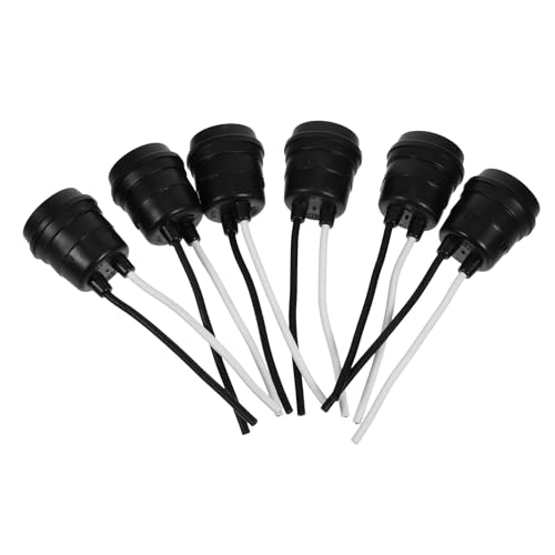 DOITOOL E27�h�������v�\�P�b�g6�Z�b�g PVC���R�[�h�t�������v�x�[�X �����O�Ή��d���\�P�b�g �H�� �Z����C�p�Ɩ����i