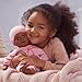 Baby Born My First Baby Harper - Dark Brown Eyes: Realistic Soft-Bodied Doll for Kids Ages 1 & Up, Eyes Open & Close, Doll with Bottle, 14 inch