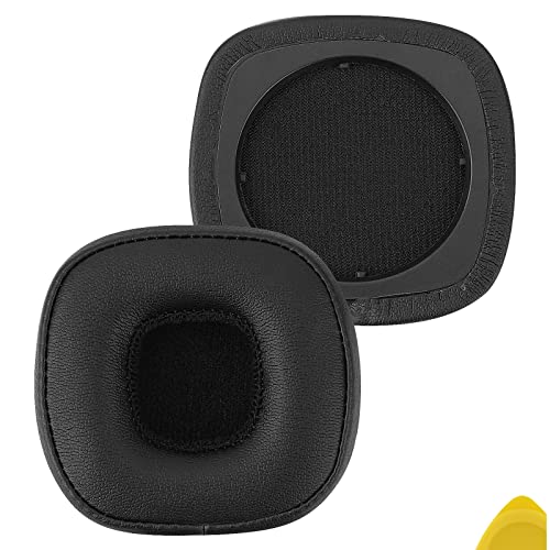 Geekria QuickFit Coussinets de rechange pour casque Marshall Major IV, Major 4, coussinets d'oreille, pièces de réparation (noir)