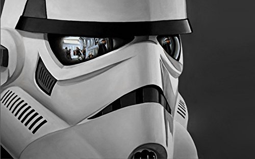 HiddenSupplies.com Storm Trooper Star Wars Reflection Playmat + Free RFG Small Sized Sleeves