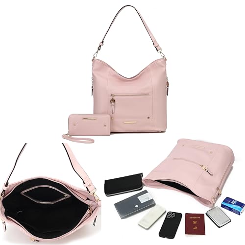 Image of MKF Collection Shoulder Bag for Women, Vegan Leather Top-Handle Crossbody Bag Handbag Purse by Mia K