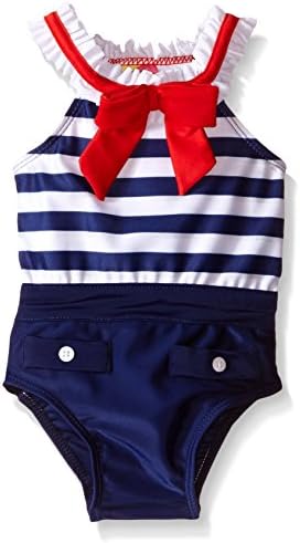 Sol Swim Girls' Miss Sailor Swimsuit