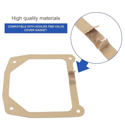 Image of Valve Cover Gaskets Replacement for Kohler 7000 Series for Units Equipped with The Stamped Steel Valve Covers (2 PCS)