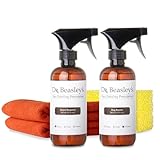 Dr. Beasley's Bug Barrier Prescription for Auto - Complete Bug Removal and Protection, Breaks Down and Removes Stubborn Stains, Includes Sponge and Towels