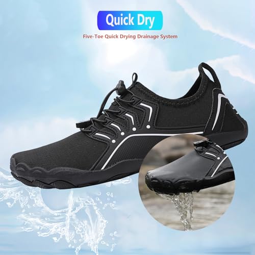 Image of Hike Barefoot Shoes Women Men Pro Water Footwear Wide Toe Box Non-Slip Unisex Athletic Outdoor Running Shoes