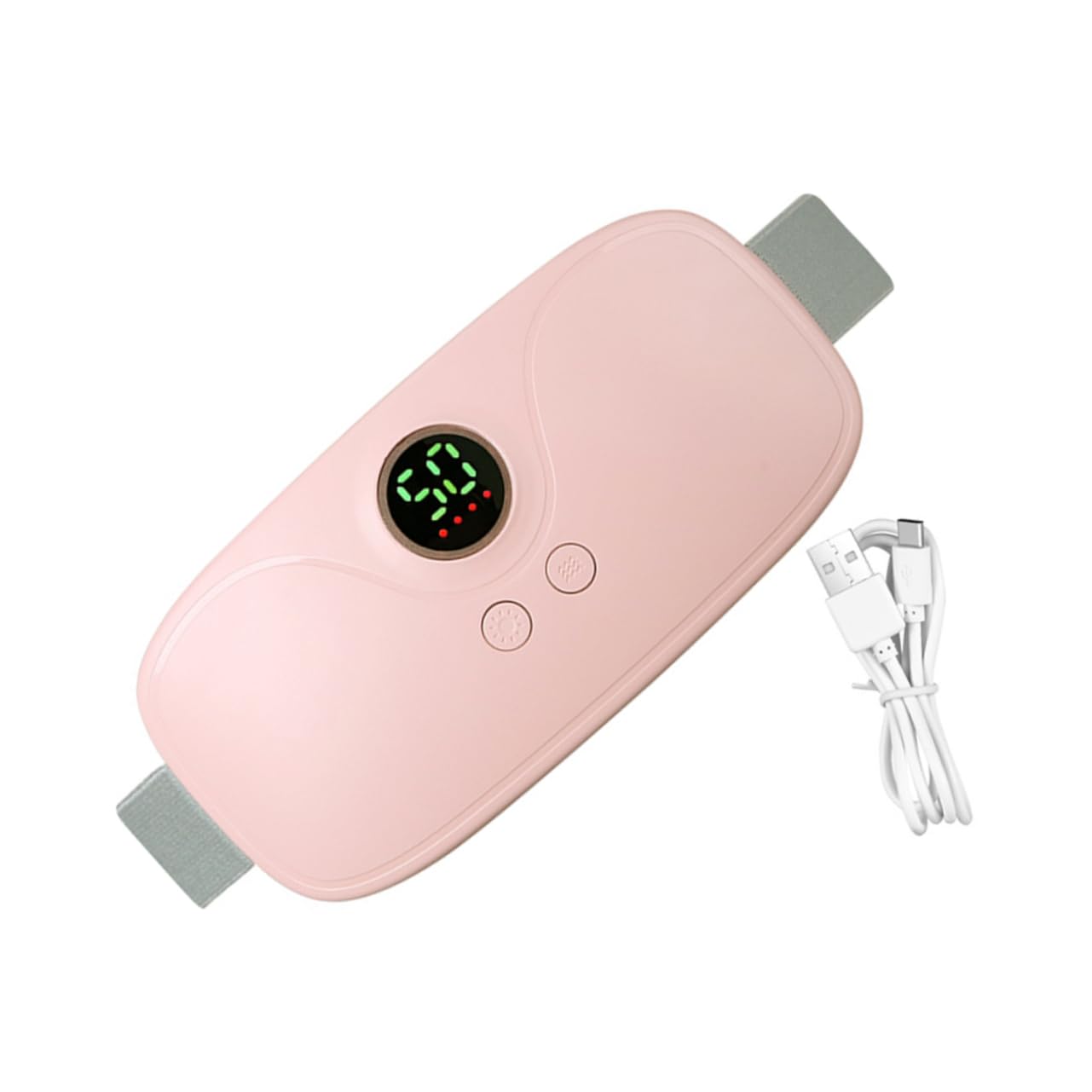 Beheizter Massagegürtel 1 Satz aus Abs und Kupfer in Rosa