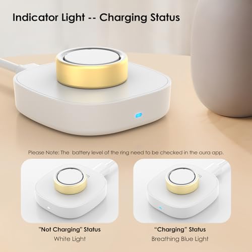 Câble USB-C et chargeur Oura Ring 4 pour alimentation de bague connectée Gen4